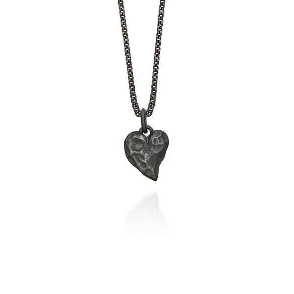 Saga hjerte i oxyderet sølv