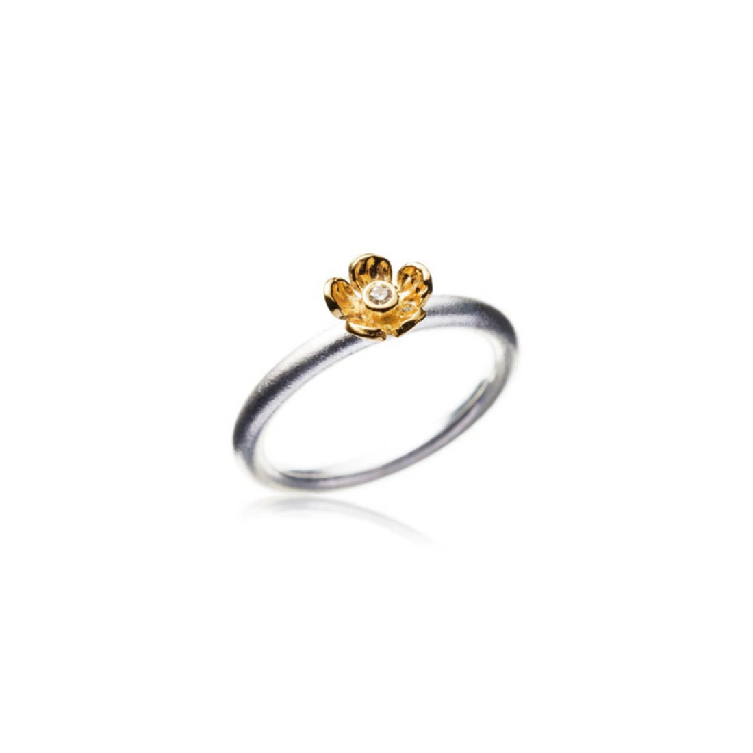 Samlering - Blomst og brillant