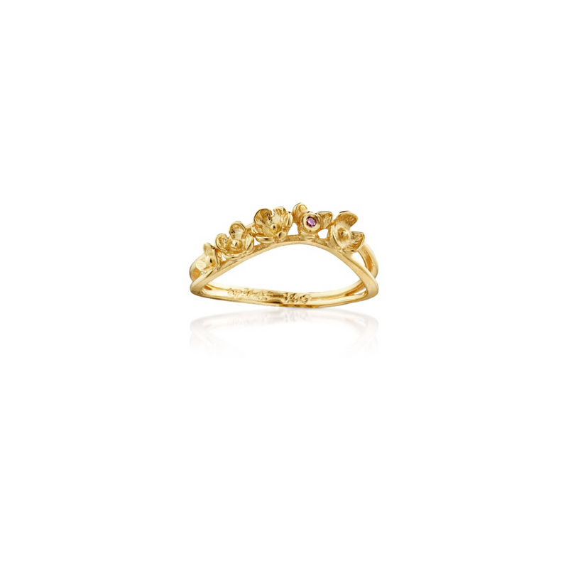 Ring - Meadow med brillant