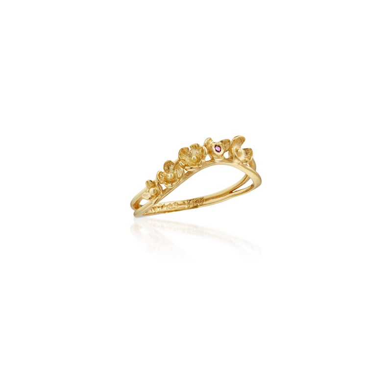 Ring - Meadow med brillant