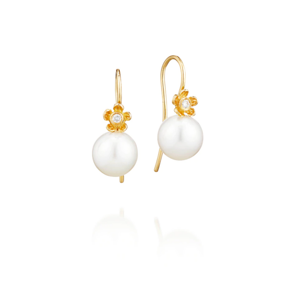 Øreringe - Blomster og perler – Jewellery