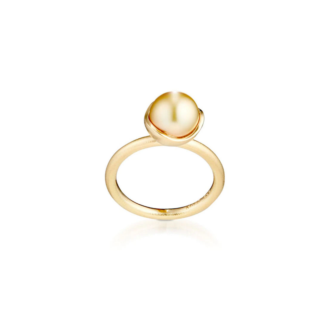 Samlering - med south sea perle 18 kt guld