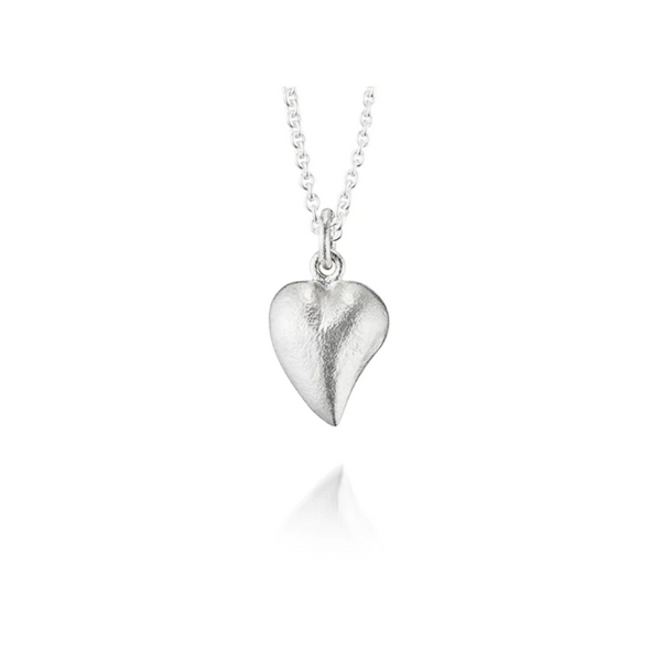 Vedhæng - Sille hjerte sølv