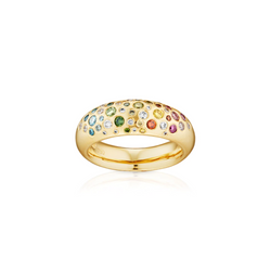 Ring - Havfrue i 18 kt guld
