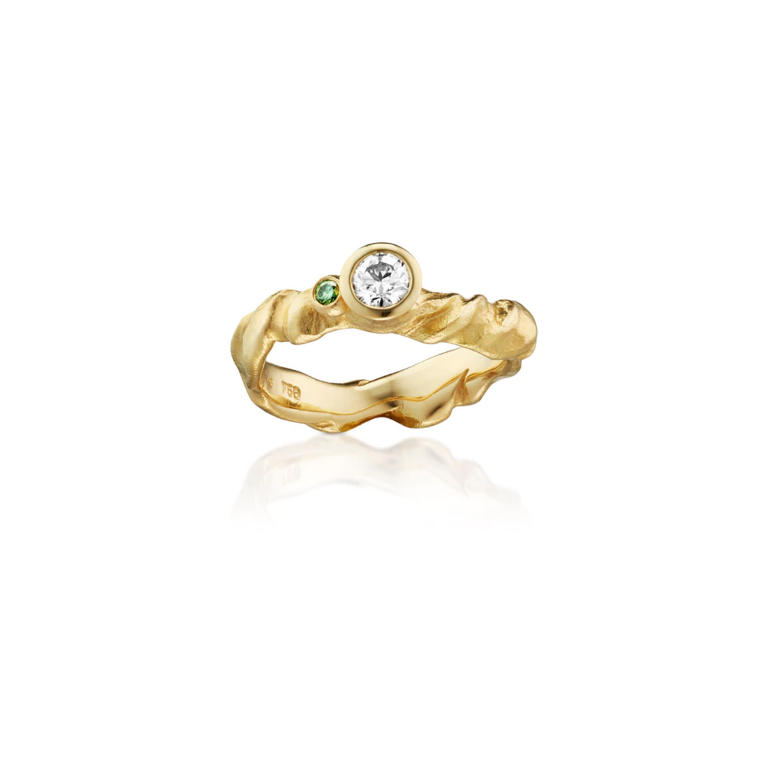 Ring - Nature med brillant